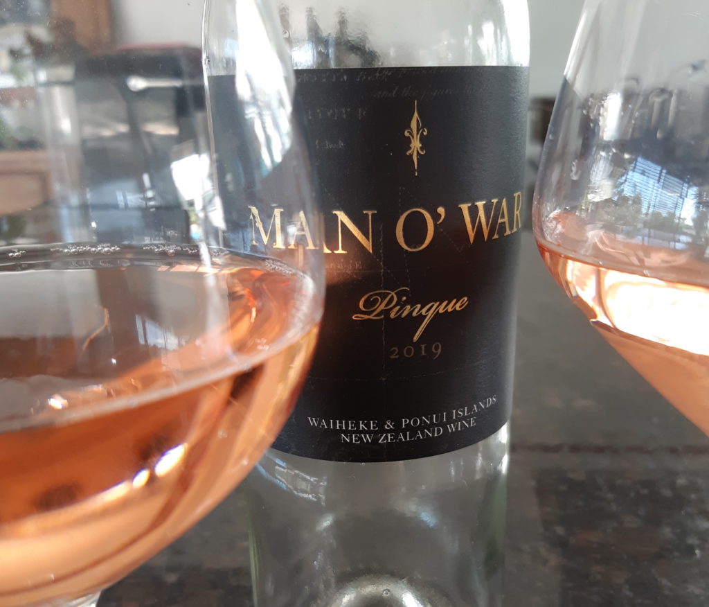 Man O' War Pinque Rose wine