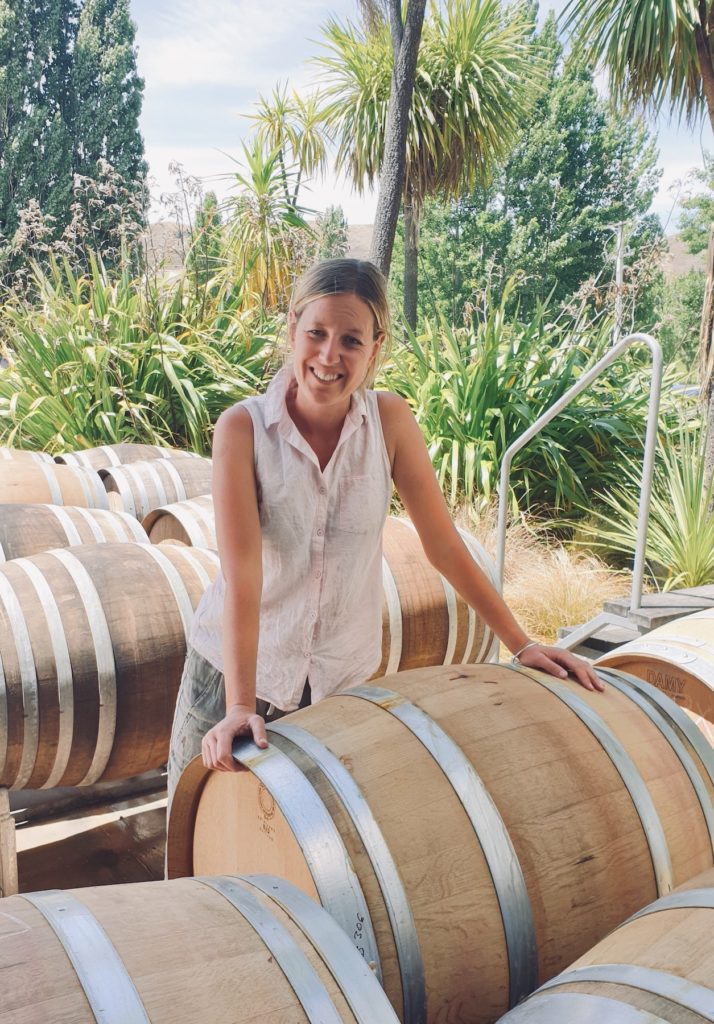 Rosie Menzies, winemaker at Carrick