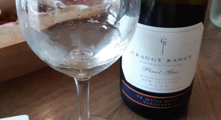 Craggy Range Single Vineyard Pinot Gris 2020