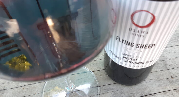 Osawa Wines ‘Flying Sheep’ Merlot-Cabernet Sauvignon 2016