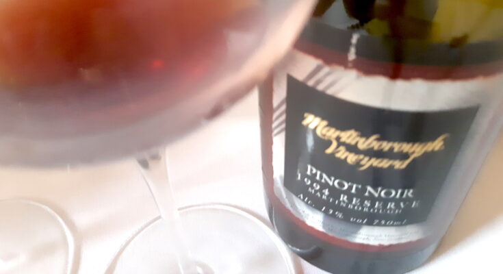 Martinborough Vineyard Reserve Pinot Noir 1994