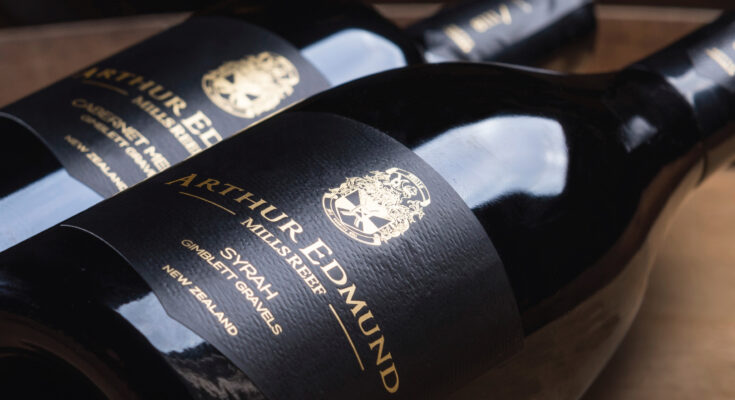 Leveret & Mills Reef unveil two new 'Arthur Edmund' wines