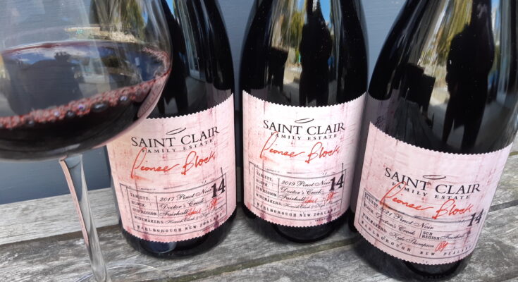 Saint Clair Pioneer Block 14 ‘Doctor’s Creek’ Pinot Noir - 3 vintages