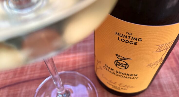 The Hunting Lodge Oak-spoken Chardonnay 2020