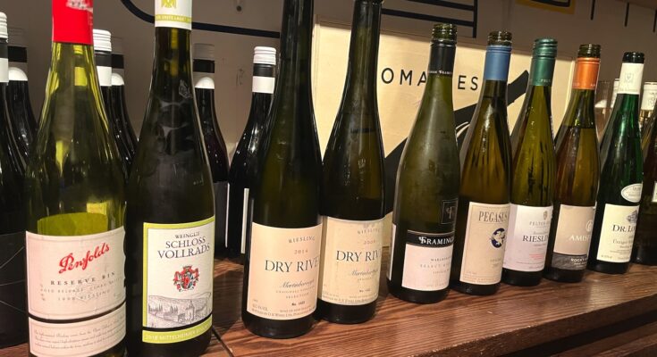 A remarkable tasting of Rieslings