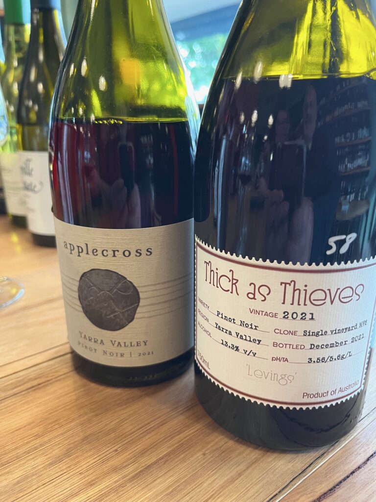 Applecross and Thick pinots