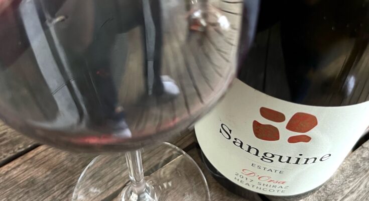 Sanguine Estate d'Orsa Shiraz 2017