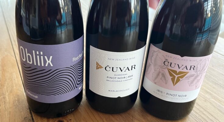 A trio of Pinot Noir from Čuvar & Obliix