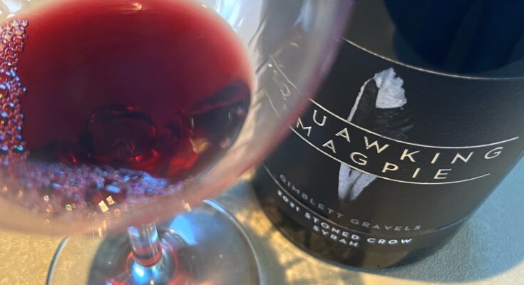 Squawking Magpie ‘Stoned Crow’ Syrah 2021