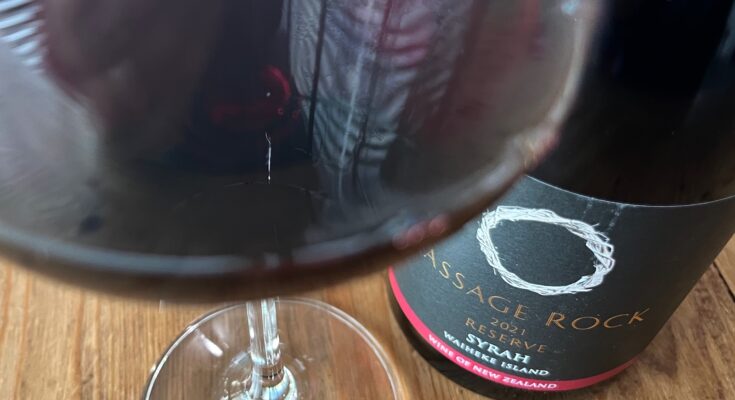 Passage Rock Reserve Syrah 2021