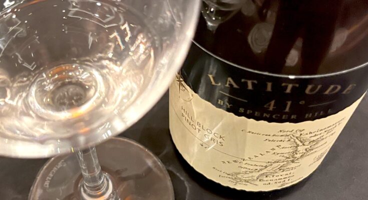 Latitude 41 by Spencer Hill ‘Hill Block’ Pinot Gris 2025