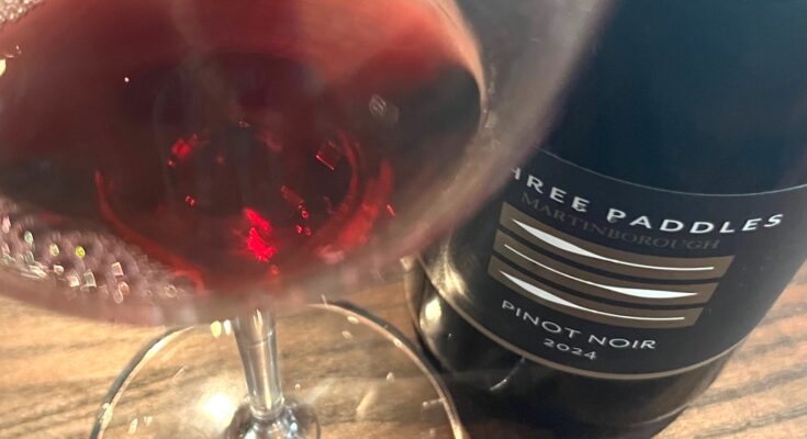 Three Paddles Martinborough Pinot Noir 2024