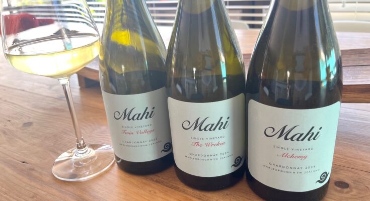 3 new Chardonnays from Mahi