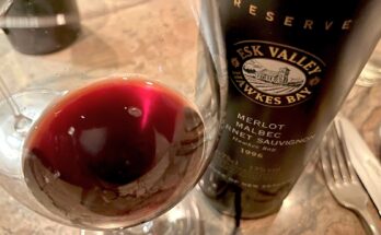 Esk Valley Reserve Merlot, Malbec, Cabernet Sauvignon 1996