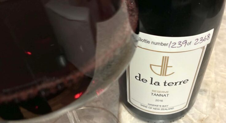 De la Terre Reserve Tannat 2016